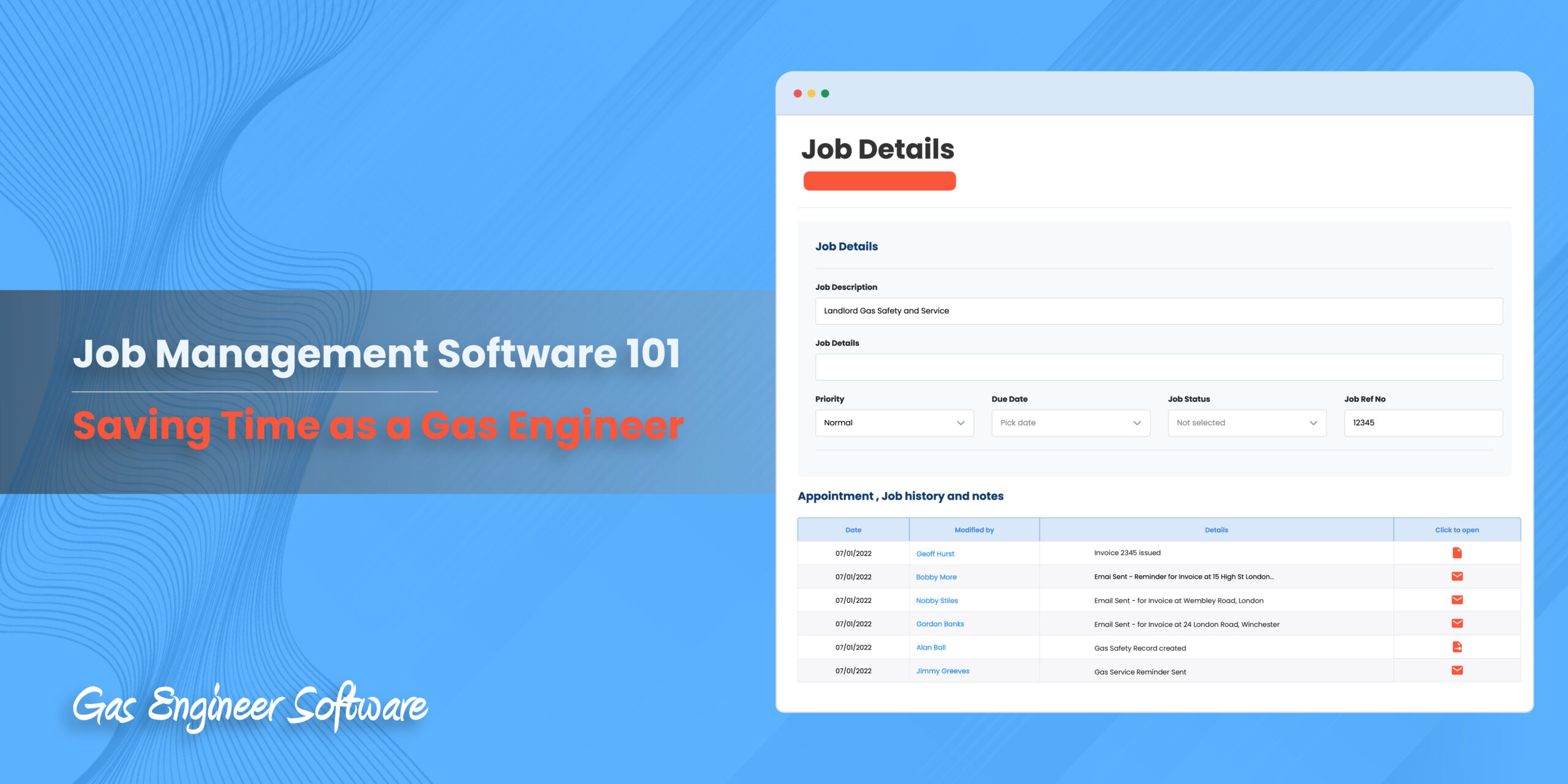 Job management software 101: saving time as a gas engineer